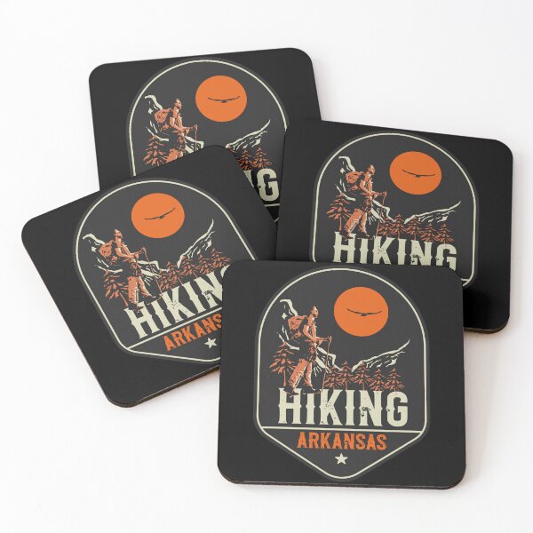 Item preview, Hiking adventure wild retro exploring Arkansas designed and sold by HomeCoquette.