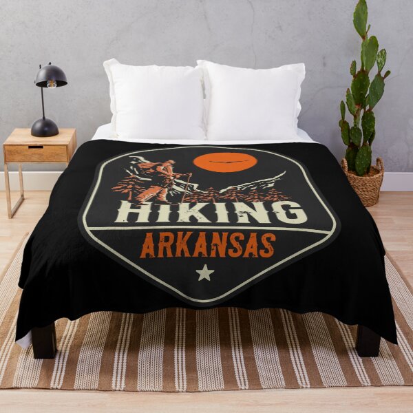 Item preview, Hiking adventure wild retro exploring Arkansas designed and sold by HomeCoquette.
