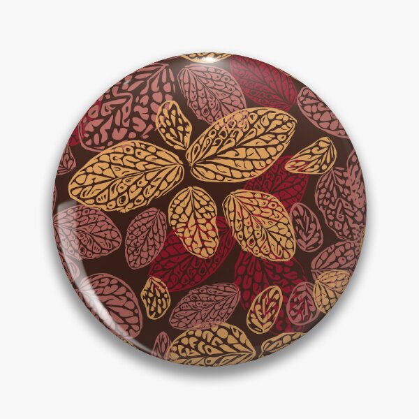 Item preview, Leaves pattern fall colors designed and sold by Katj-A-Studio.