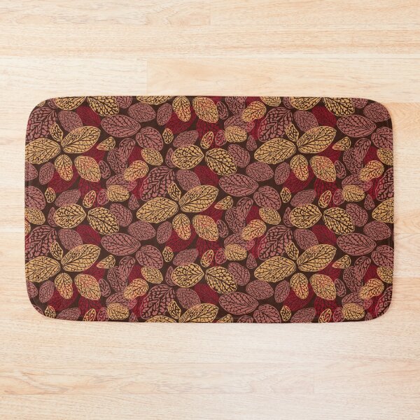Item preview, Leaves pattern fall colors designed and sold by Katj-A-Studio.