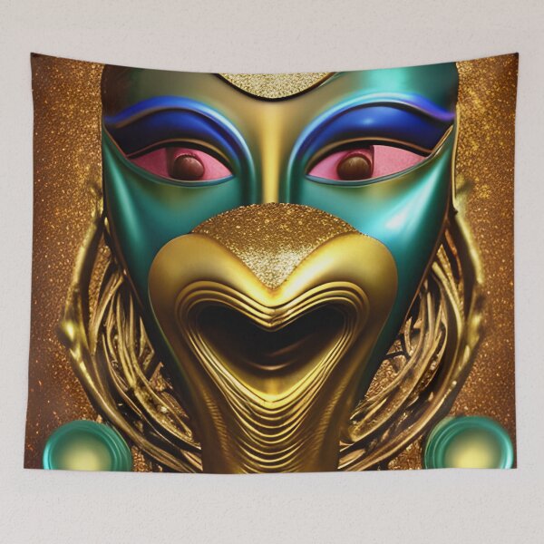 Item preview,  Tiki mask Artwork designed and sold by Itzjustlife.