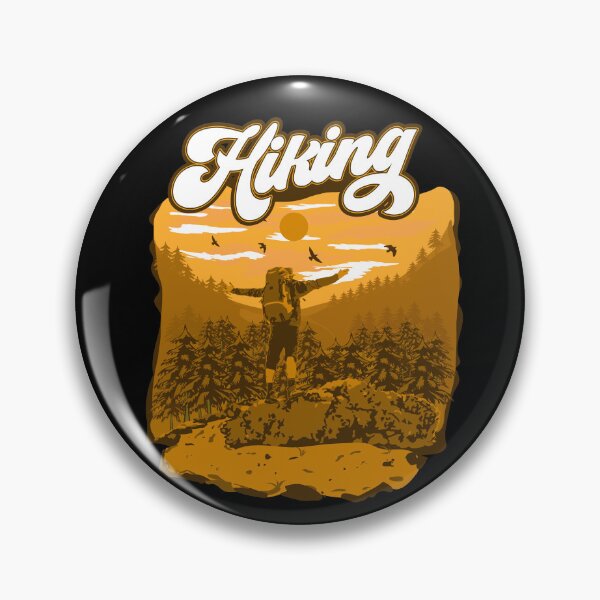Item preview, Hiking adventure wild retro exploring designed and sold by HomeCoquette.