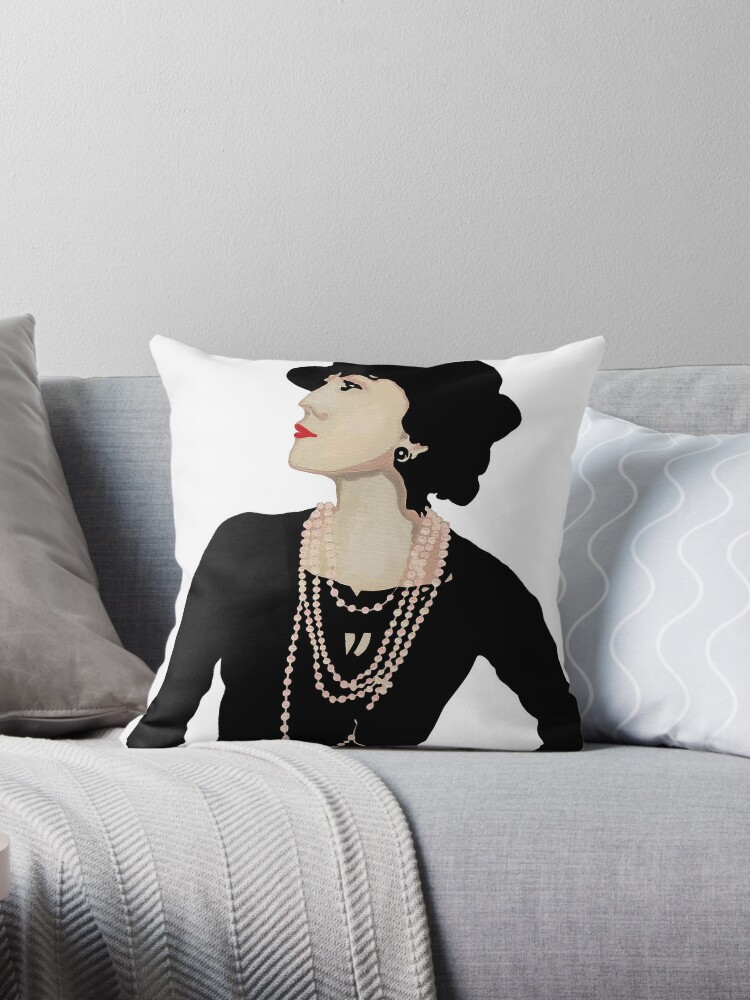 Chanel hotsell throw pillow