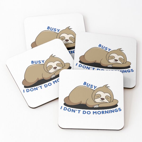 Item preview, I don't do mornings | designed and sold by YS-Prints.