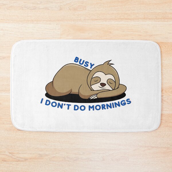 Item preview, I don't do mornings | designed and sold by YS-Prints.