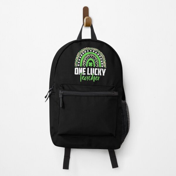 Vista previa del artículo con la obra «One Lucky Teacher Rainbow St Patricks Day Teacher Mujeres», diseñado y vendido por limonhakec.