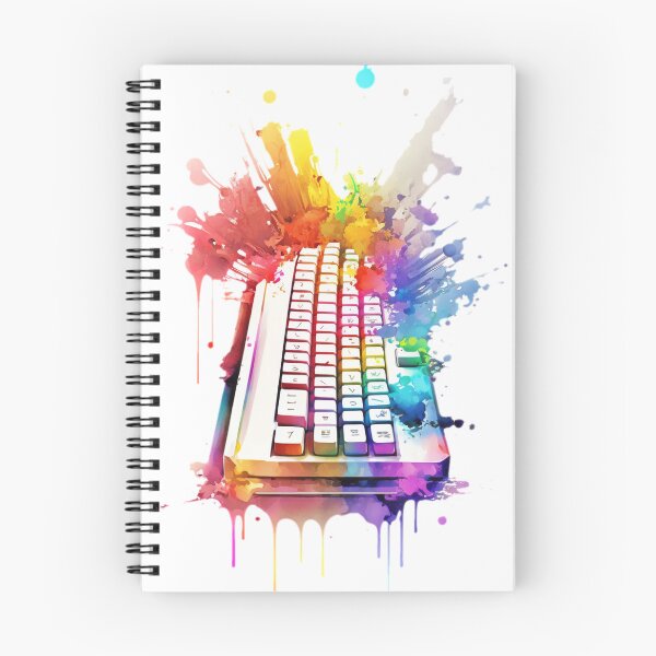 Item preview, Colourful Keyboard - I love programming designed and sold by SMCLN.