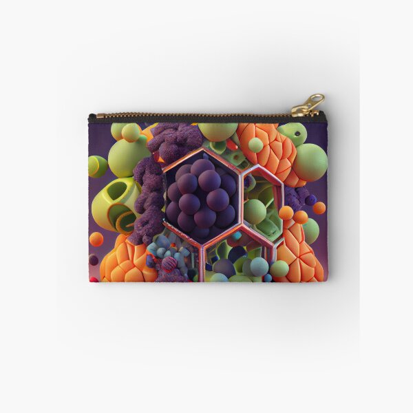 Item preview, The Clangour of Molecular Wrangle Digital Painting designed and sold by CodeAndColors.