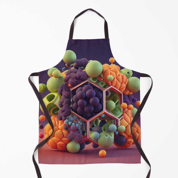 Item preview, The Clangour of Molecular Wrangle Digital Painting designed and sold by CodeAndColors.