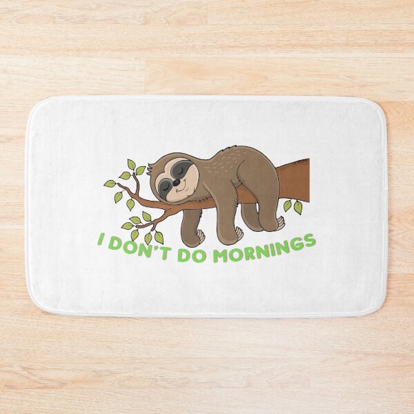 Item preview, I don't do mornings | designed and sold by YS-Prints.