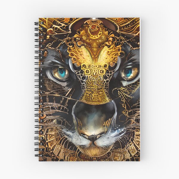 Item preview, Gold Black leopard artwork designed and sold by Itzjustlife.