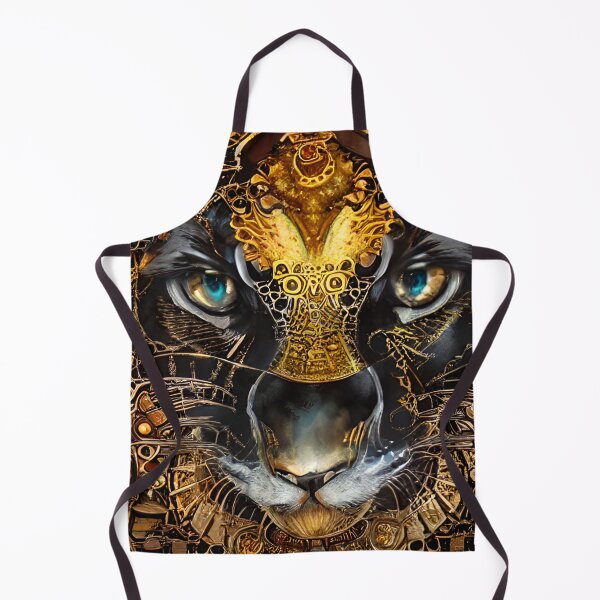 Item preview, Gold Black leopard artwork designed and sold by Itzjustlife.