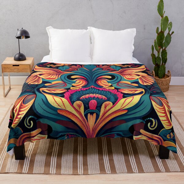 Item preview, Thick Fine Soft Maximalist Pattern Digital Painting designed and sold by CodeAndColors.
