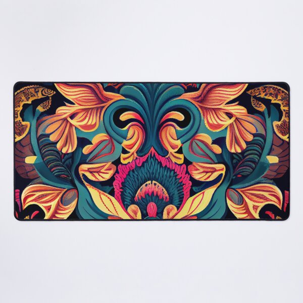 Item preview, Thick Fine Soft Maximalist Pattern Digital Painting designed and sold by CodeAndColors.