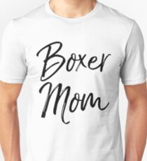 Camiseta unisex Boxer Mom