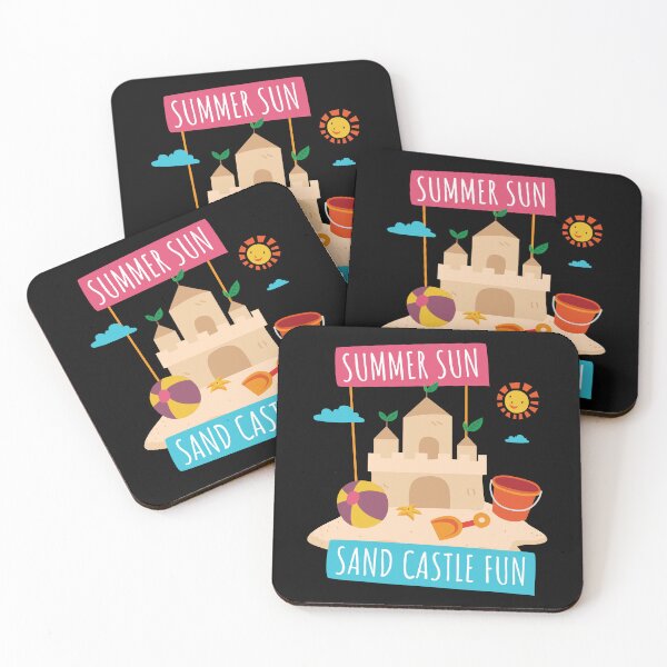 Item preview, Summer Sun SandCastle Fun Sand Castle designed and sold by MooonTees.