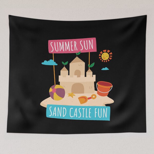 Item preview, Summer Sun SandCastle Fun Sand Castle designed and sold by MooonTees.