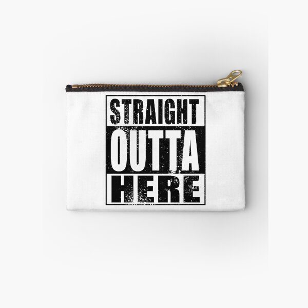 Item preview, Straight Outta Here (black) designed and sold by SolidEarthArt.
