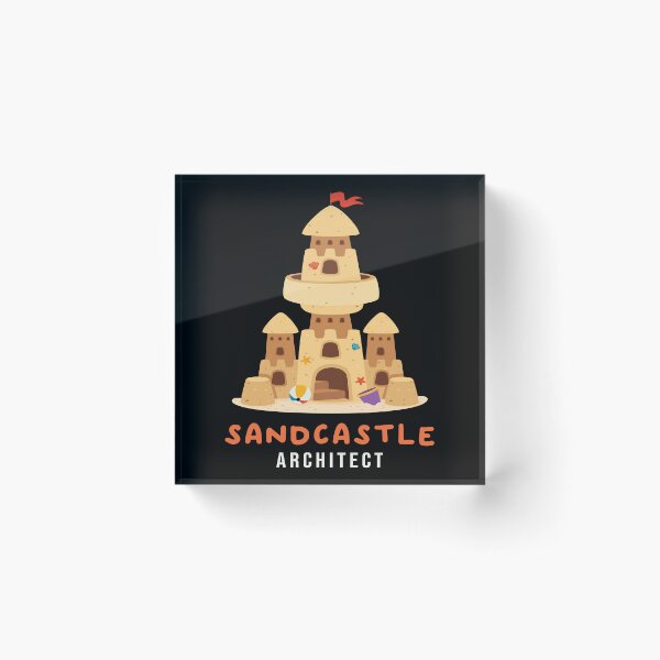Item preview, Sandcastle Architect Sandburg Kinder designed and sold by MooonTees.