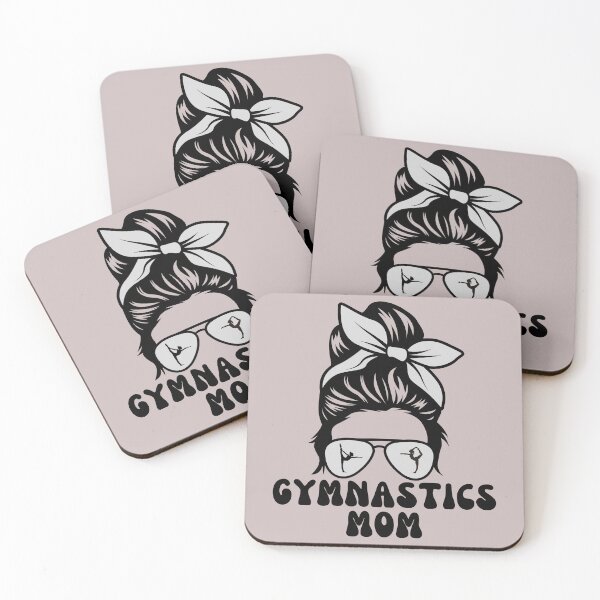Item preview, Womens Funny Mother Gymnastics Mom Messy Bun Womens Proud Gymnast  designed and sold by Sarah38.
