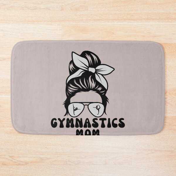 Item preview, Womens Funny Mother Gymnastics Mom Messy Bun Womens Proud Gymnast  designed and sold by Sarah38.