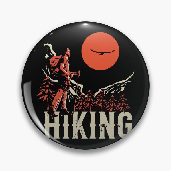 Item preview, Hiking adventure wild vintage style national park designed and sold by HomeCoquette.