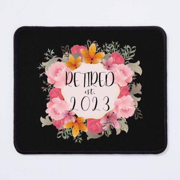 Item preview, Retirement Gift For Woman 2023 - Retired Est. 2023 Flower designed and sold by MagicBoutique.