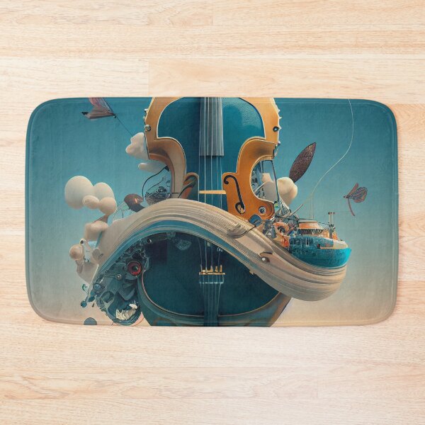 Item preview, Air Strings Digital Painting designed and sold by CodeAndColors.