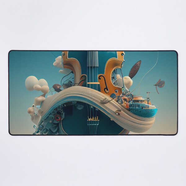 Item preview, Air Strings Digital Painting designed and sold by CodeAndColors.