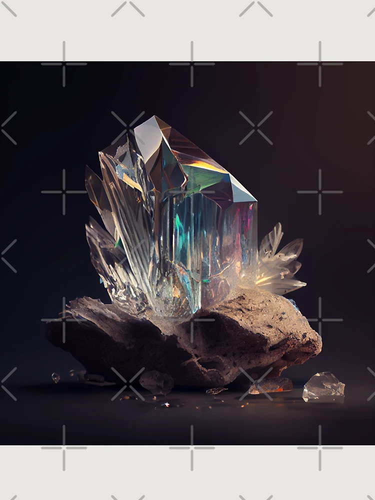 Thumbnail 6 von 6, Premium Oversized Pullover, Spectral Quartz Tampering Digital Painting designt und verkauft von CodeAndColors.