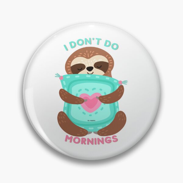 Item preview, I don't do mornings | designed and sold by YS-Prints.
