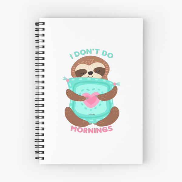 Item preview, I don't do mornings | designed and sold by YS-Prints.
