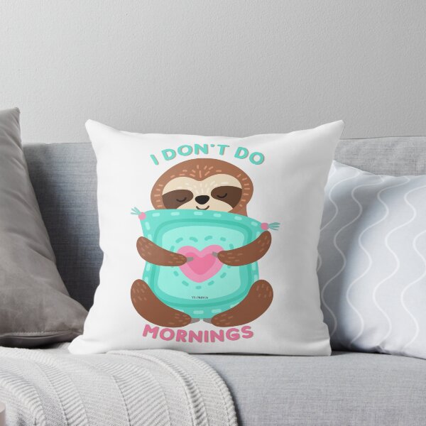 Item preview, I don't do mornings | designed and sold by YS-Prints.