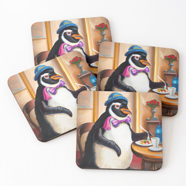Item preview, Penguin cafe designed and sold by Steeshirts.
