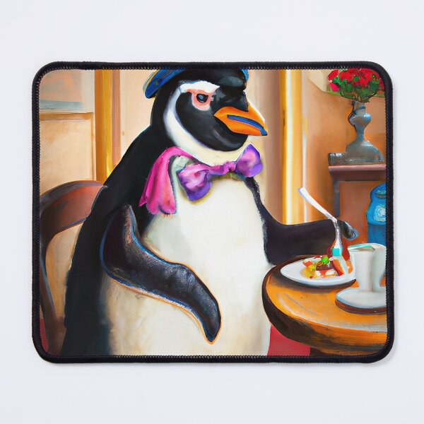 Item preview, Penguin cafe designed and sold by Steeshirts.