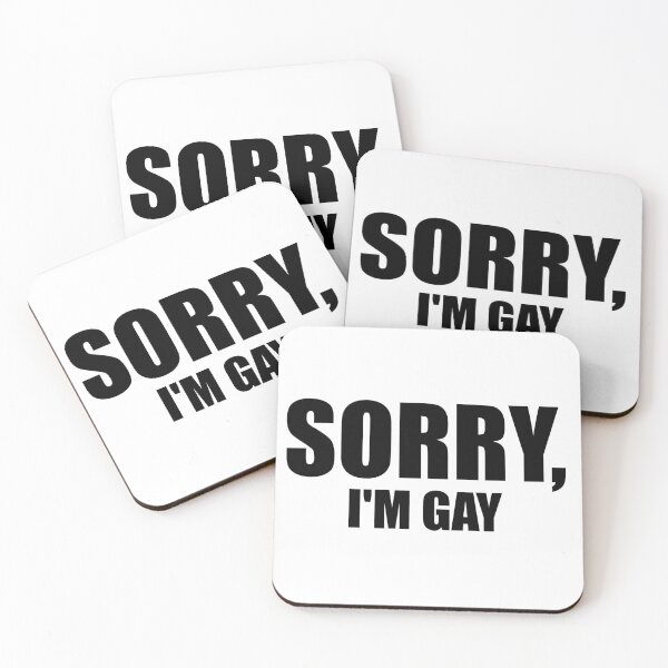 Item preview, Sorry, I'm Gay designed and sold by Spenzant.