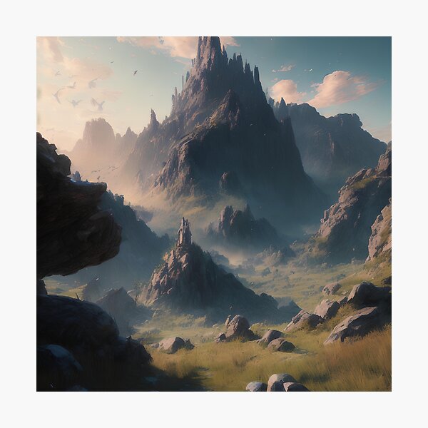 Item preview, Mystical Mountain Wonderland designed and sold by D3monic.