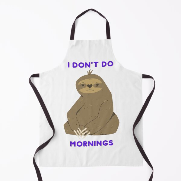 Item preview, I don't do mornings | designed and sold by YS-Prints.