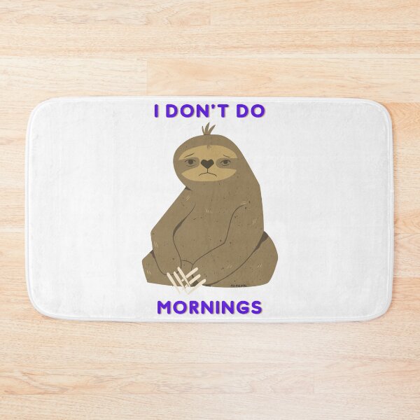 Item preview, I don't do mornings | designed and sold by YS-Prints.