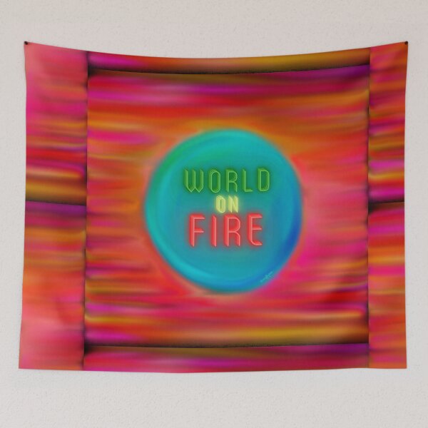 Item preview, World on Fire designed and sold by Eva  Coffey.