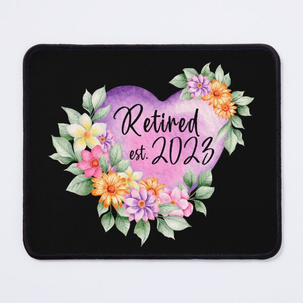 Item preview, Retirement Gift For Woman 2023 - Retired Est. 2023 Flower designed and sold by MagicBoutique.