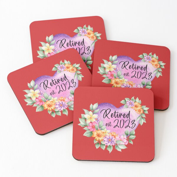 Item preview, Retirement Gift For Woman 2023 - Retired Est. 2023 Flower designed and sold by MagicBoutique.