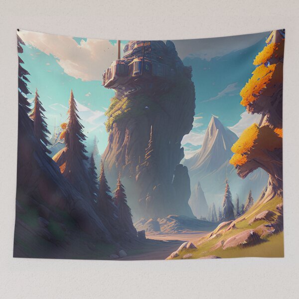 Item preview, Path Through the Mountains designed and sold by D3monic.