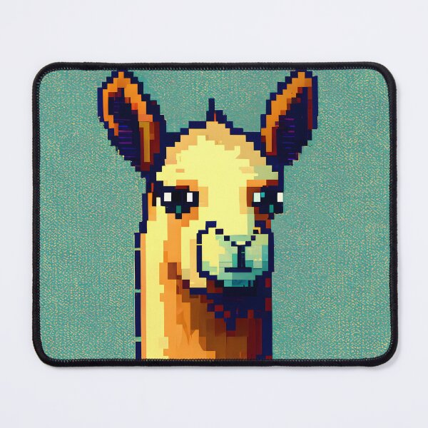 Item preview, Retro Llama | Llama Leggings & Gifts | Vintage Pixel Art designed and sold by GlassFrogPrints.