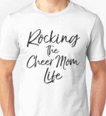 Camiseta unisex Rocking the Cheer Mom Life