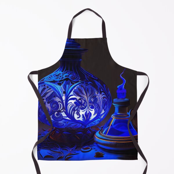 Item preview, Cobalt Glow Digital Painting designed and sold by CodeAndColors.