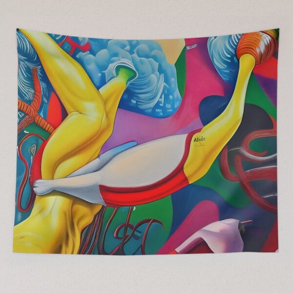Item preview, Surreal Banana Illustration. Pop Art  designed and sold by LisaTumi.art.
