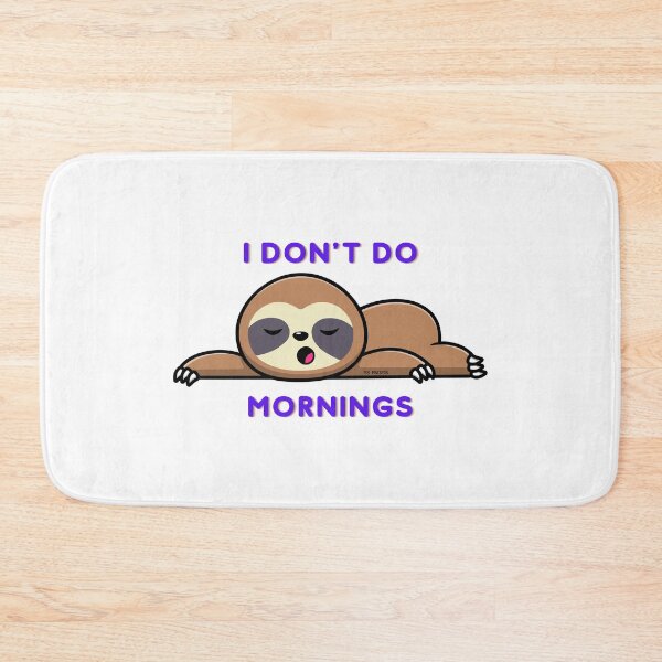 Item preview, I don't do mornings | designed and sold by YS-Prints.