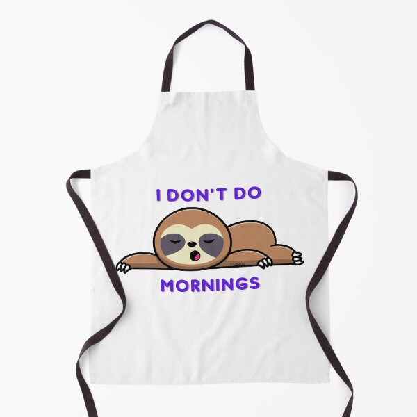 Item preview, I don't do mornings | designed and sold by YS-Prints.