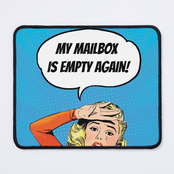 Item preview, My mailbox is empty again designed and sold by Salomėja Misė.